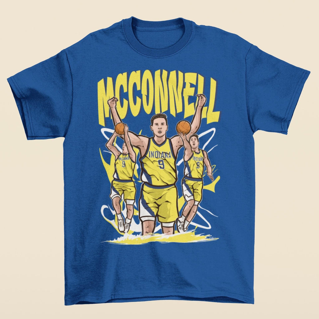 Tj Mcconnell Cartoon Indiana Basketball Unisex T-shirt, Sweatshirt, Hoodie (1)