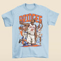 Mikal Bridges Cartoon York Basketball Unisex T-shirt, Sweatshirt, Hoodie (1)