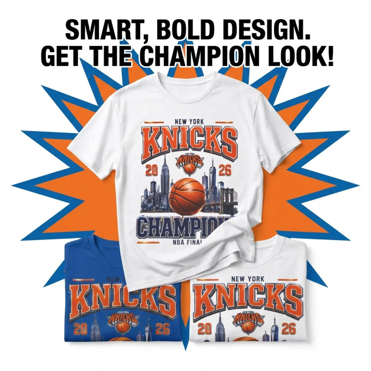 York Knicks 2026 Champions Nyc City Skyline Unisex T-shirt, Sweatshirt, Hoodie (1)