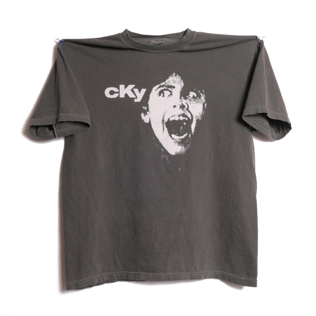 Cky Sleepaway Camp Band Tee Jackass Heavy Metal Doom Grunge Rock Roll Show Bam Margera Horror Movie Promo Ultra Faded Xl (1)