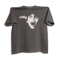 Cky Sleepaway Camp Band Tee Jackass Heavy Metal Doom Grunge Rock Roll Show Bam Margera Horror Movie Promo Ultra Faded Xl (1)