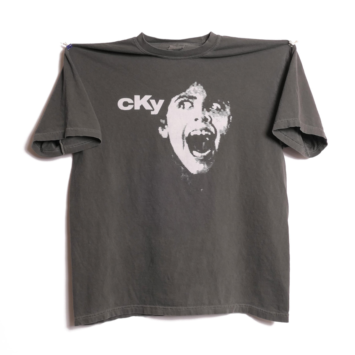 Cky Sleepaway Camp Band Tee Jackass Heavy Metal Doom Grunge Rock Roll Show Bam Margera Horror Movie Promo Ultra Faded Xl (1)