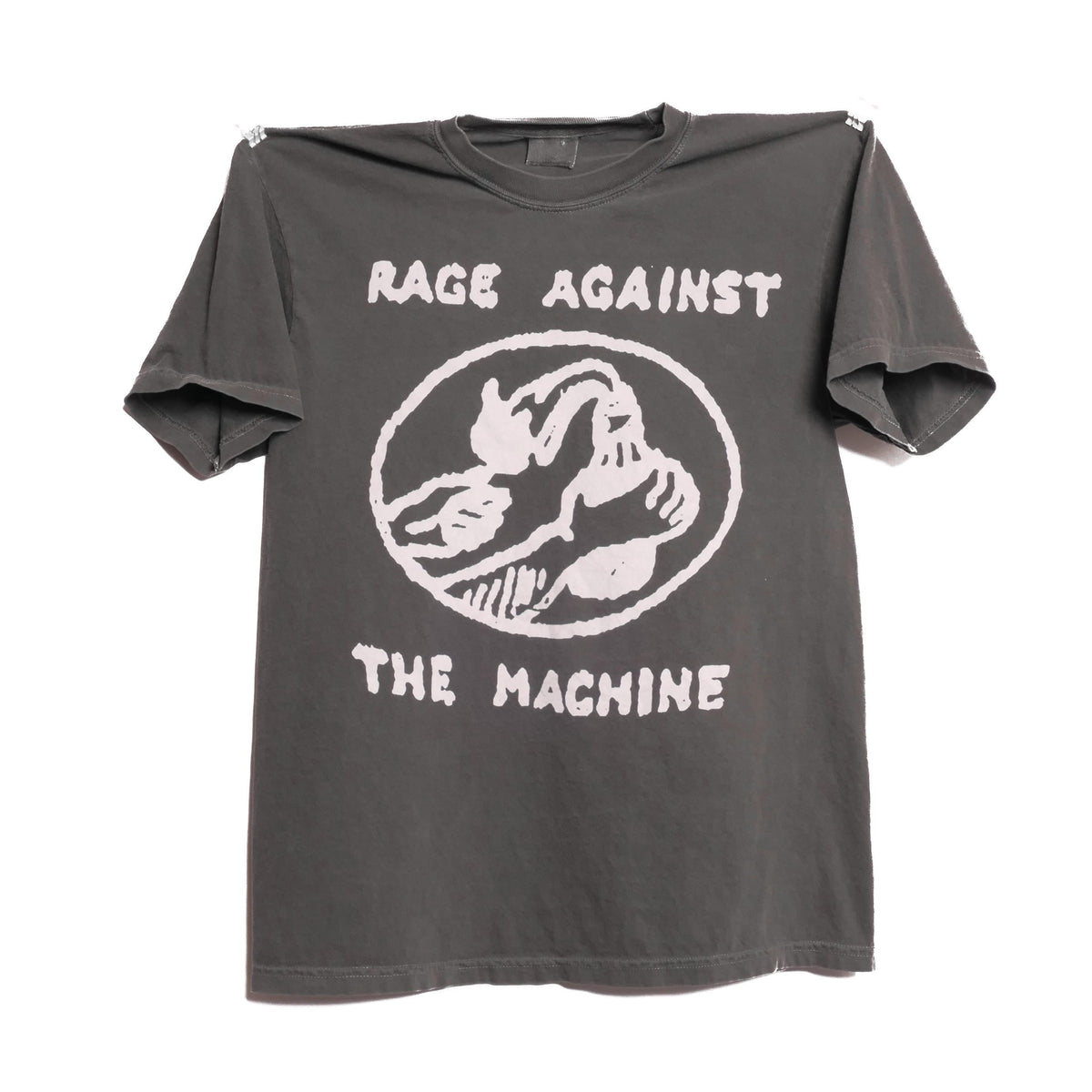 Rage Against Machine Band Tee Heavy Rap Metal Alternative Rock Roll Punk Molotov Cocktail Evil Empire Faded Tee Medium (1)