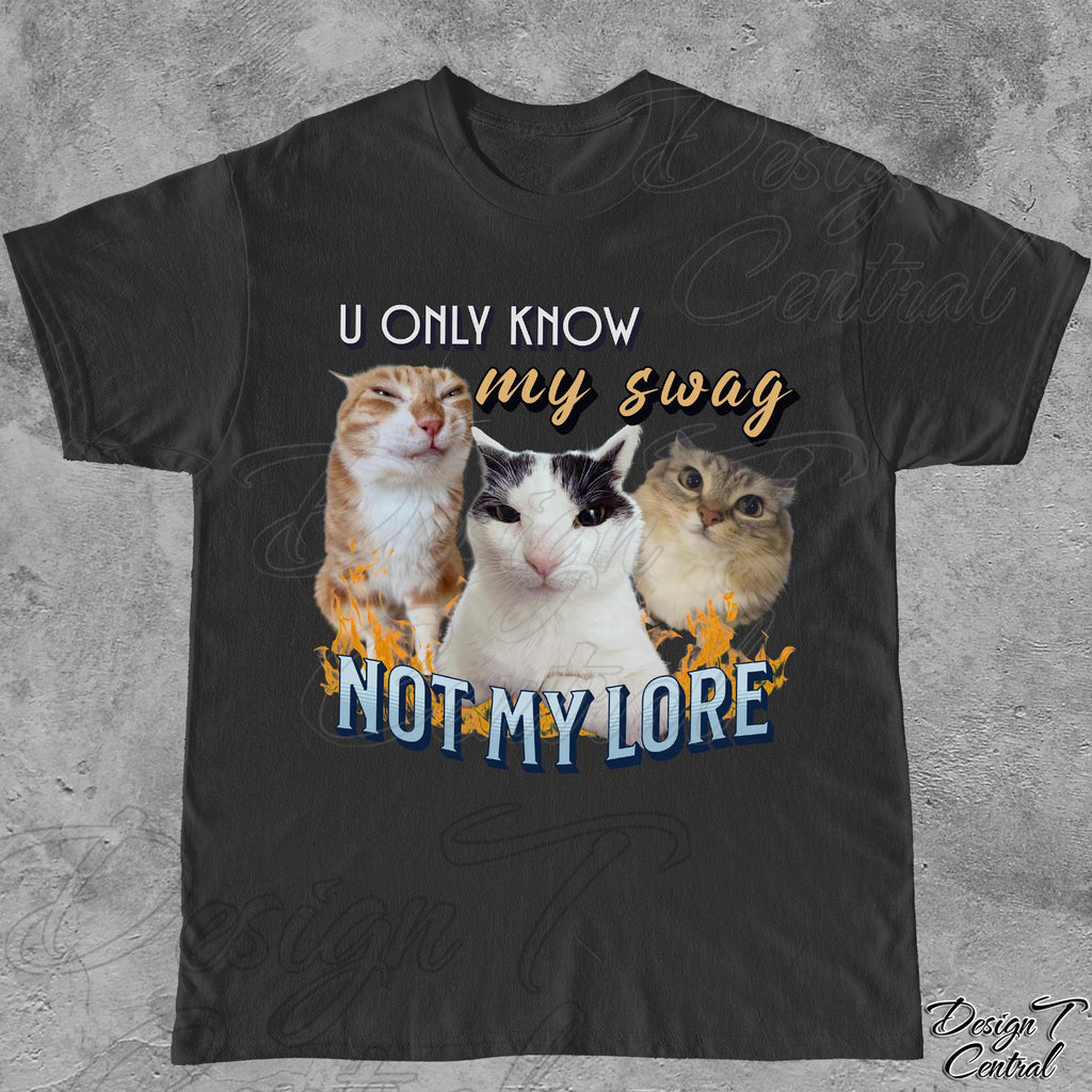 Cat Meme Y2k Retro Unisex T-shirt, Sweatshirt, Hoodie (1)