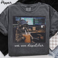 Comfort Colors Dispatcher 911 Dispatcher Raccoon Emergency Dispatch Graduation Tee (1)