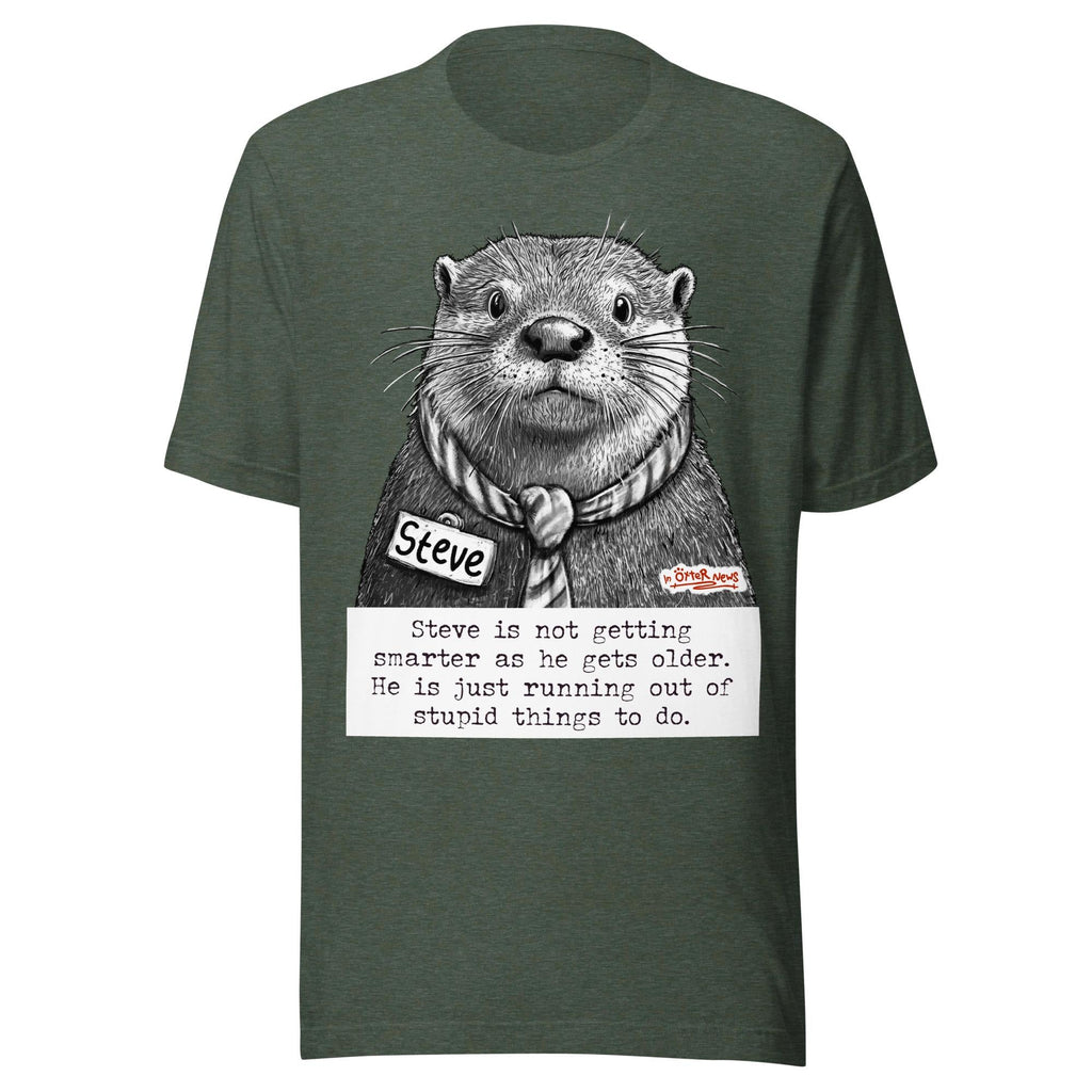Getting Smarter Steve Unisex T-shirt, Sweatshirt, Hoodie (1)