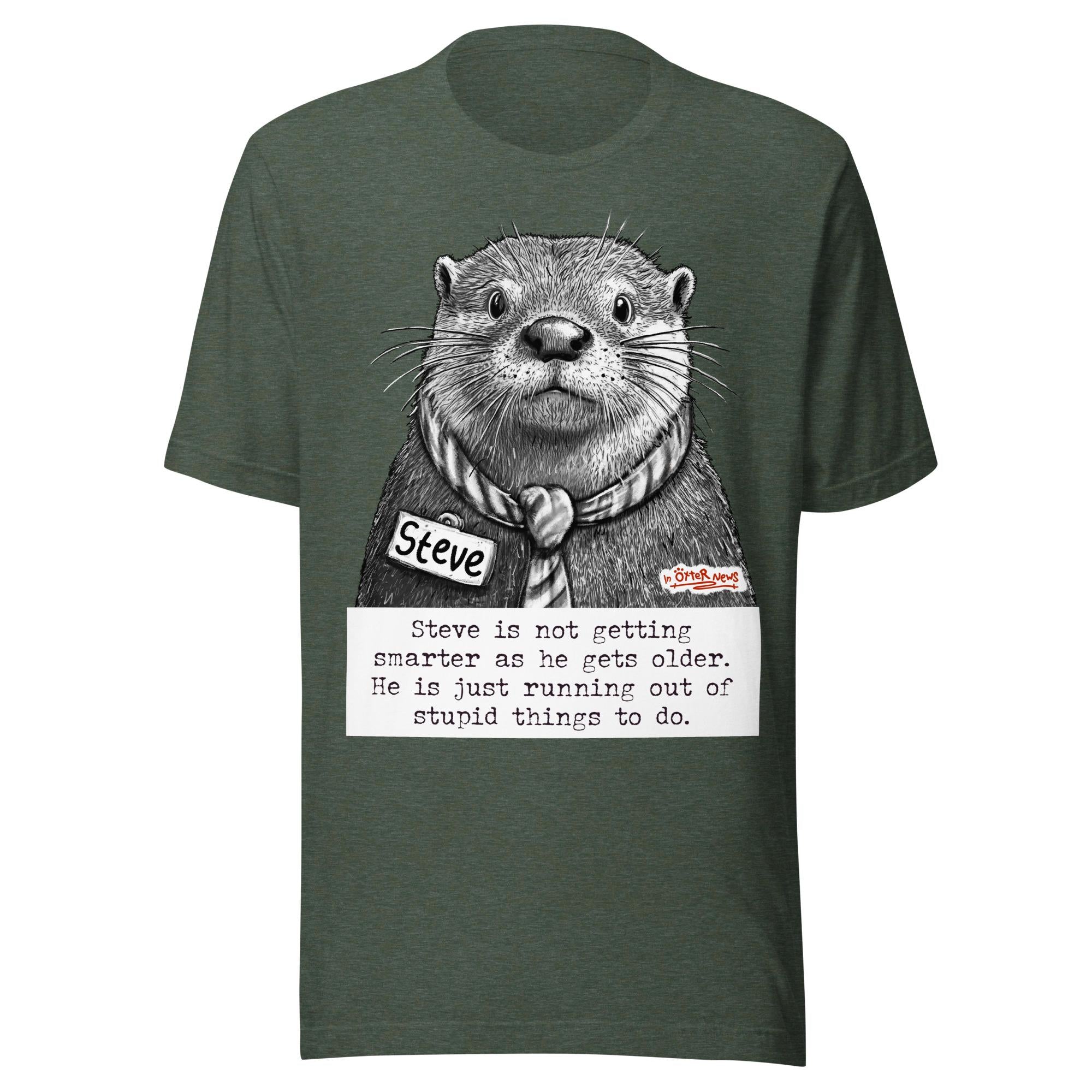 Getting Smarter Steve Unisex T-shirt, Sweatshirt, Hoodie (1)