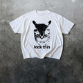 Lock Tf Cat Gen Meme Shitpost Y2k Unisex T-shirt, Sweatshirt, Hoodie (1)