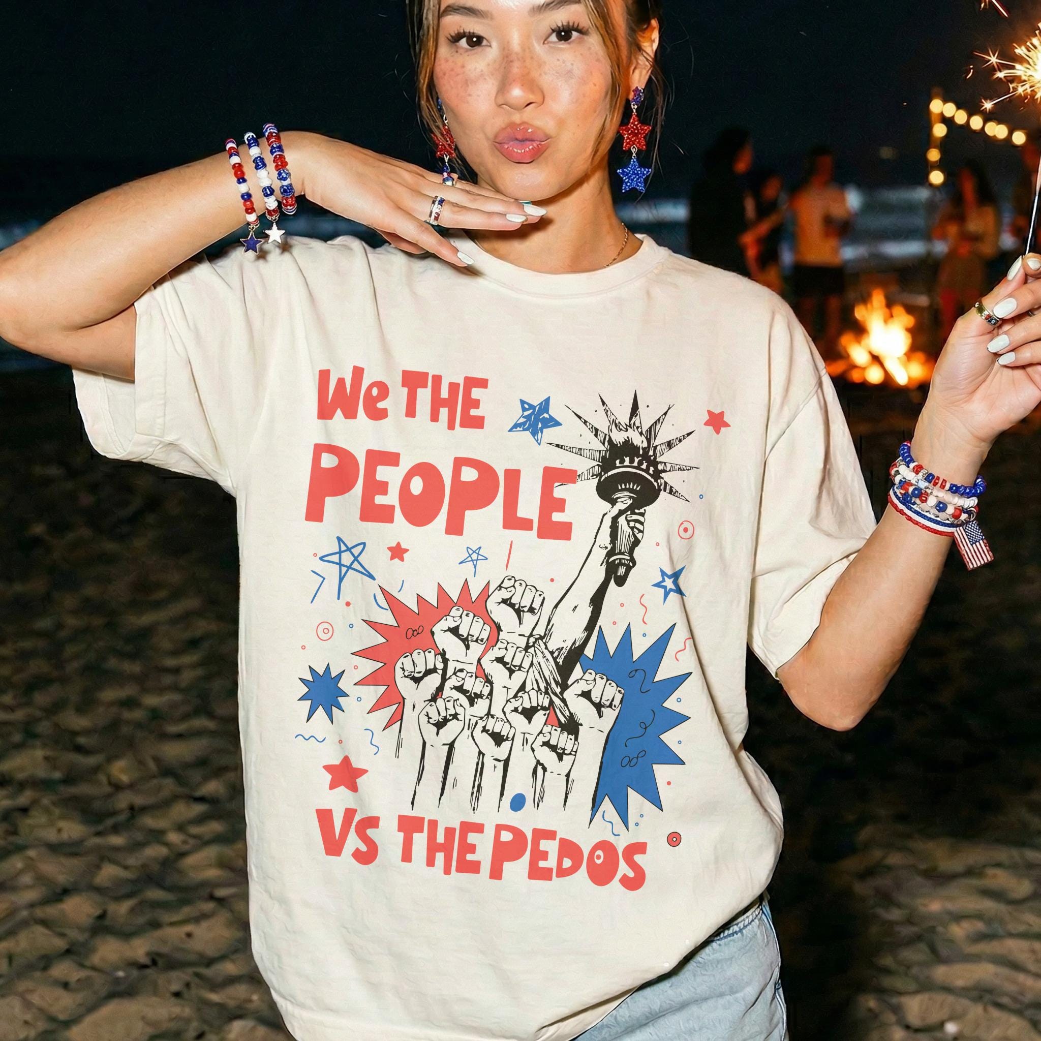 People Anti Pedo Activist Fourth July Patriotic Usa 250 Birthday Anti Billionaire July 4th Anti Trump Epstein Class (1)