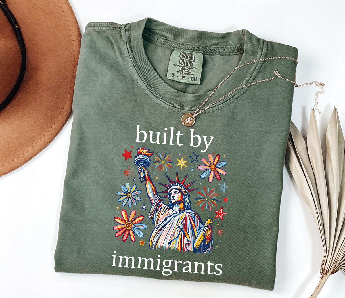 Comfort Colors Liberal 4th July Anti Ice Political Tee Anti Independence Day Resist Sweater Equal Rights July (1)