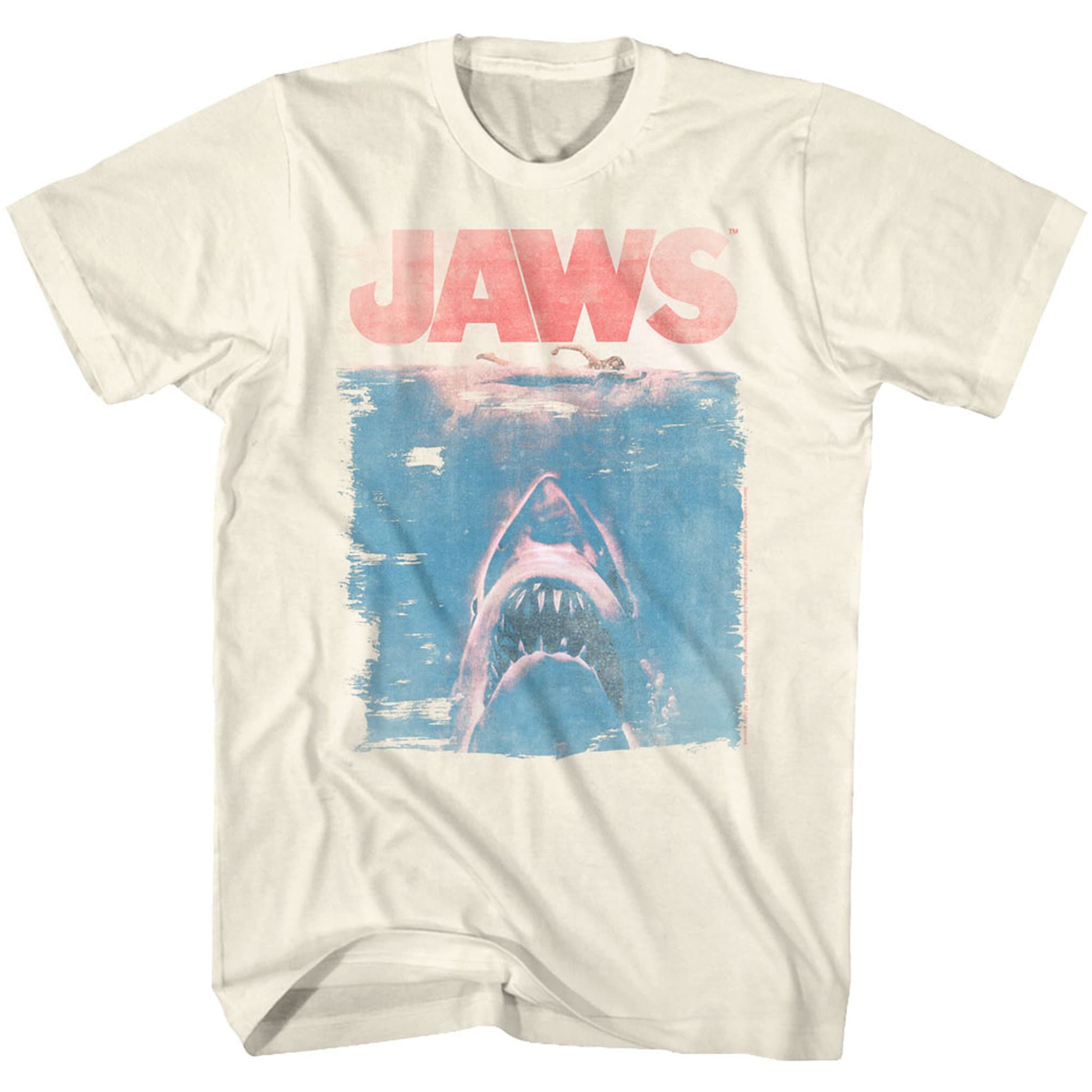 Jaws Fade Natural Unisex T-shirt, Sweatshirt, Hoodie (1)