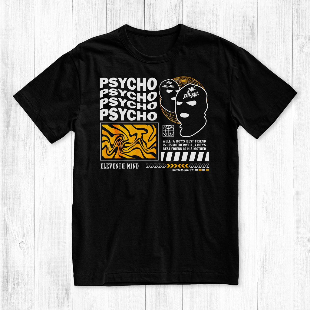Psycho Eleventh Mind Streetwear Brand Trippy Unisex T-shirt, Sweatshirt, Hoodie (1)