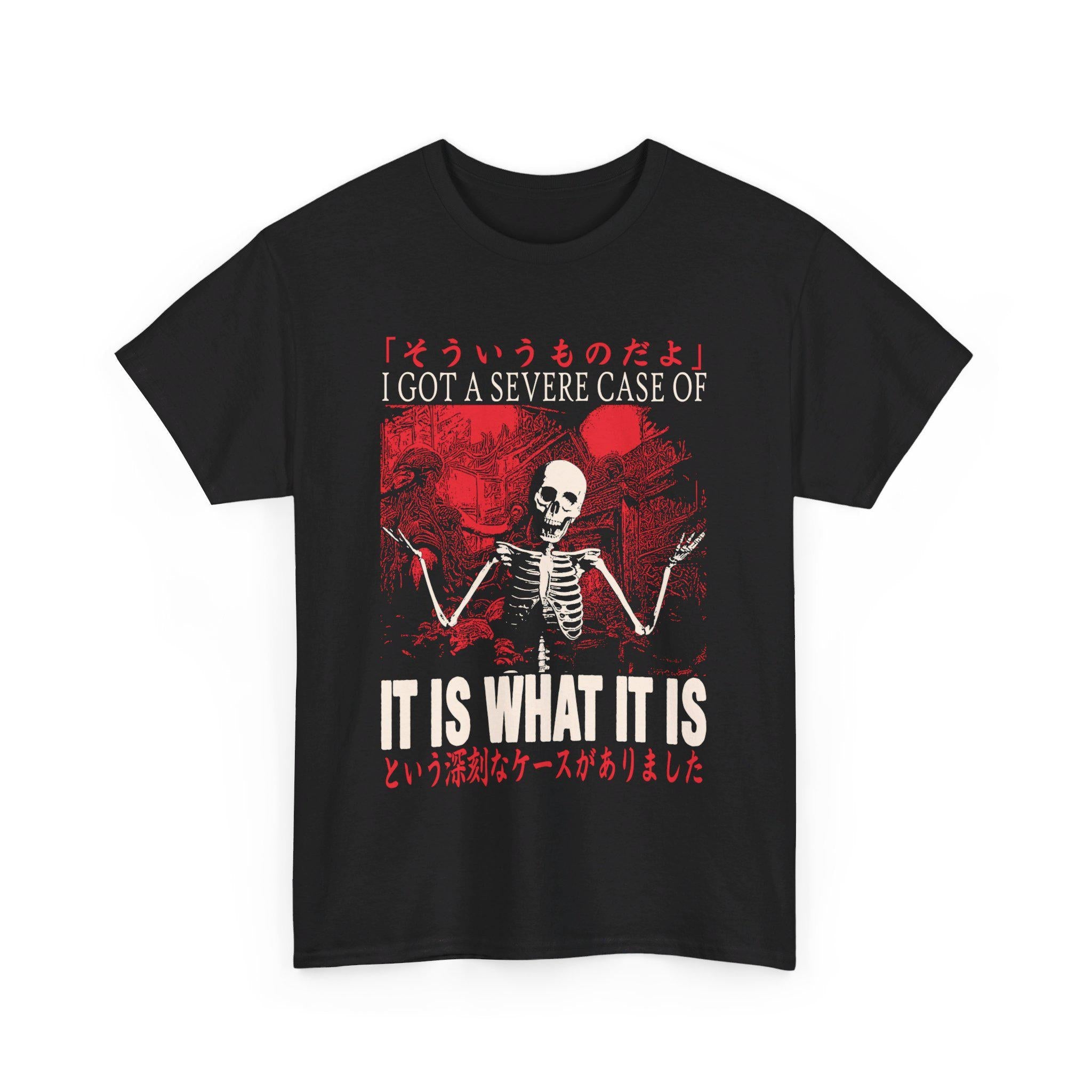 Skeleton Japanese Unisex T-shirt, Sweatshirt, Hoodie (1)