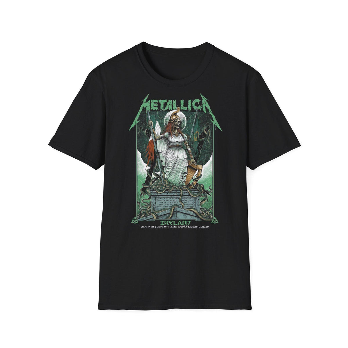Metallica Dublin 2026 Concert M72 World Tour Unisex T-shirt, Sweatshirt, Hoodie (1)