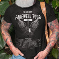 Personalized Retirement Farewell Tour Music-Themed Music Fan Custom Retiree Softstyle Tee (1)