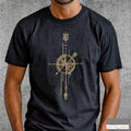 Compass Nature S-4x Camping Tee Outdoors Him Unisex T-shirt, Sweatshirt, Hoodie (1)