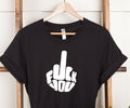 Middle Finger Sarcastic Meme Tee Unisex T-shirt, Sweatshirt, Hoodie (1)