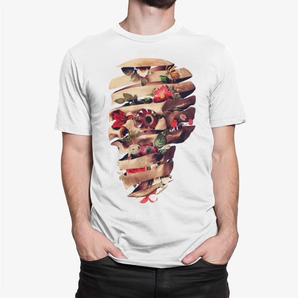 Flower Skull Gothic Sugar Skull Art Unisex T-shirt, Sweatshirt, Hoodie (1)