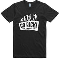 Evolution Go Back Regular Fit 100 Tee Unisex T-shirt, Sweatshirt, Hoodie (1)