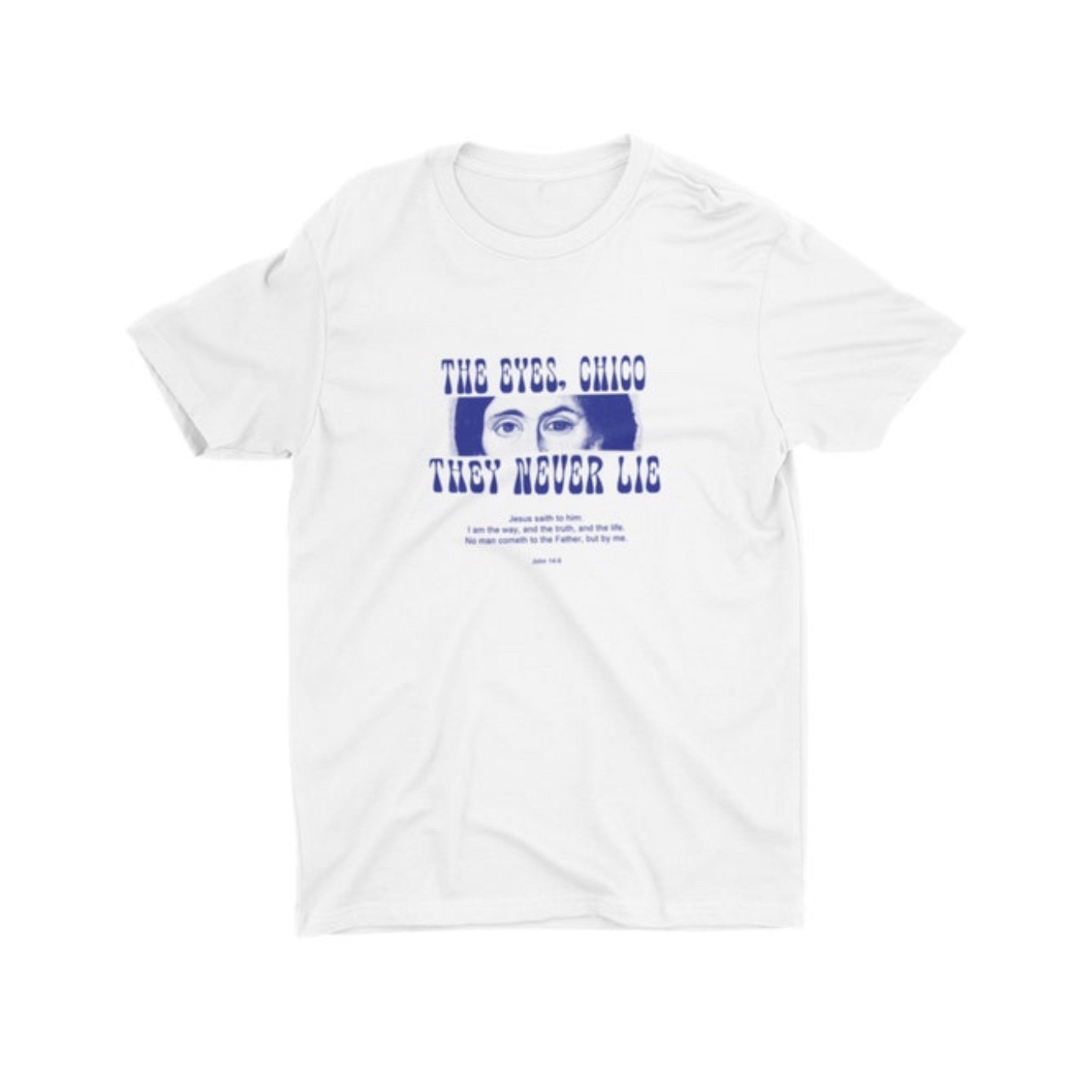 Eyes Chico Never Lie Catholic Tees Jesus Way Truth Life Traditional Saintwave Trad Greek Icon (1)