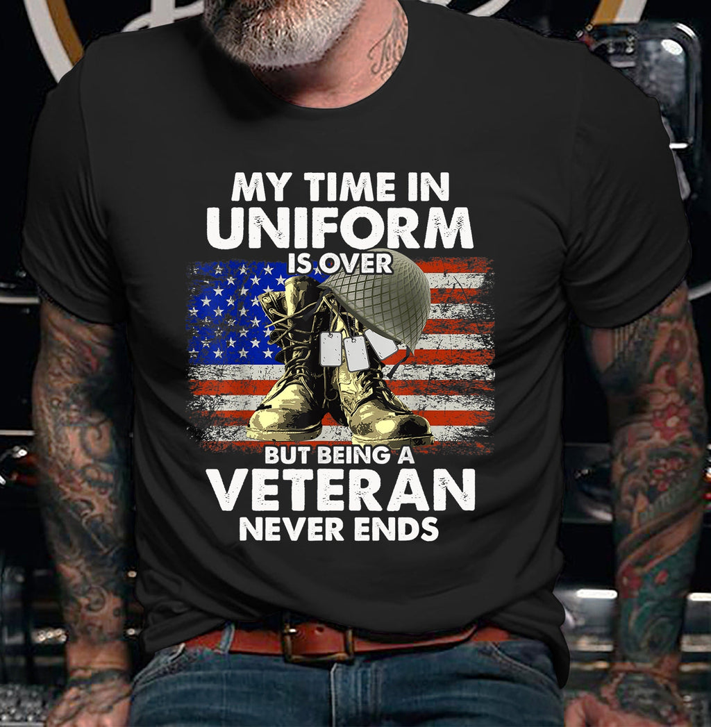 Veteran Veteran Veteran Veteran Time Uniform Veteran Never Ends (1)