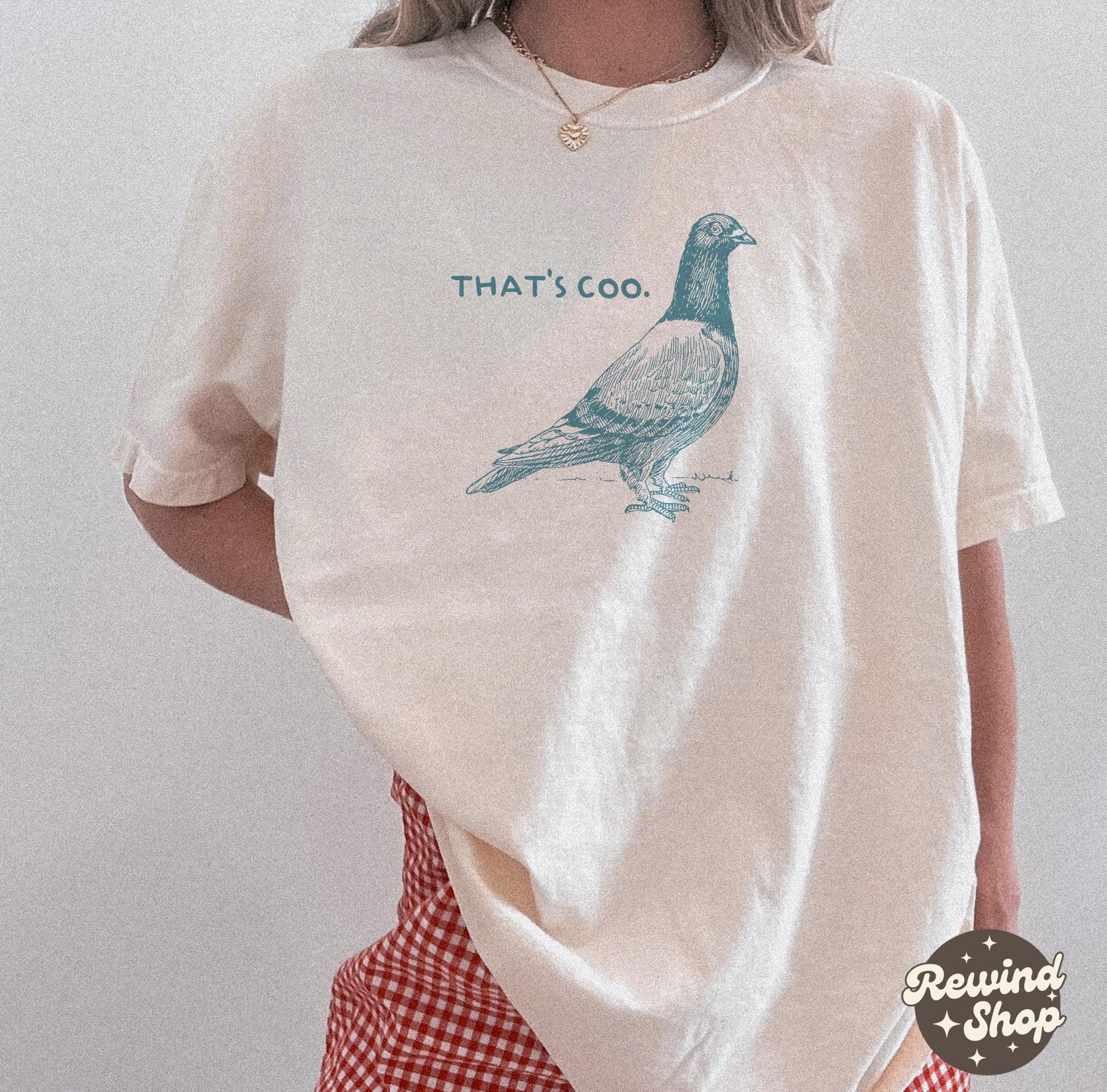 Pigeon Comfort Colors That'S Coo Bird Lover Unisex T-shirt, Sweatshirt, Hoodie (1)