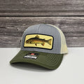Rainbow Trout Woven Patch Hat – 208Tees