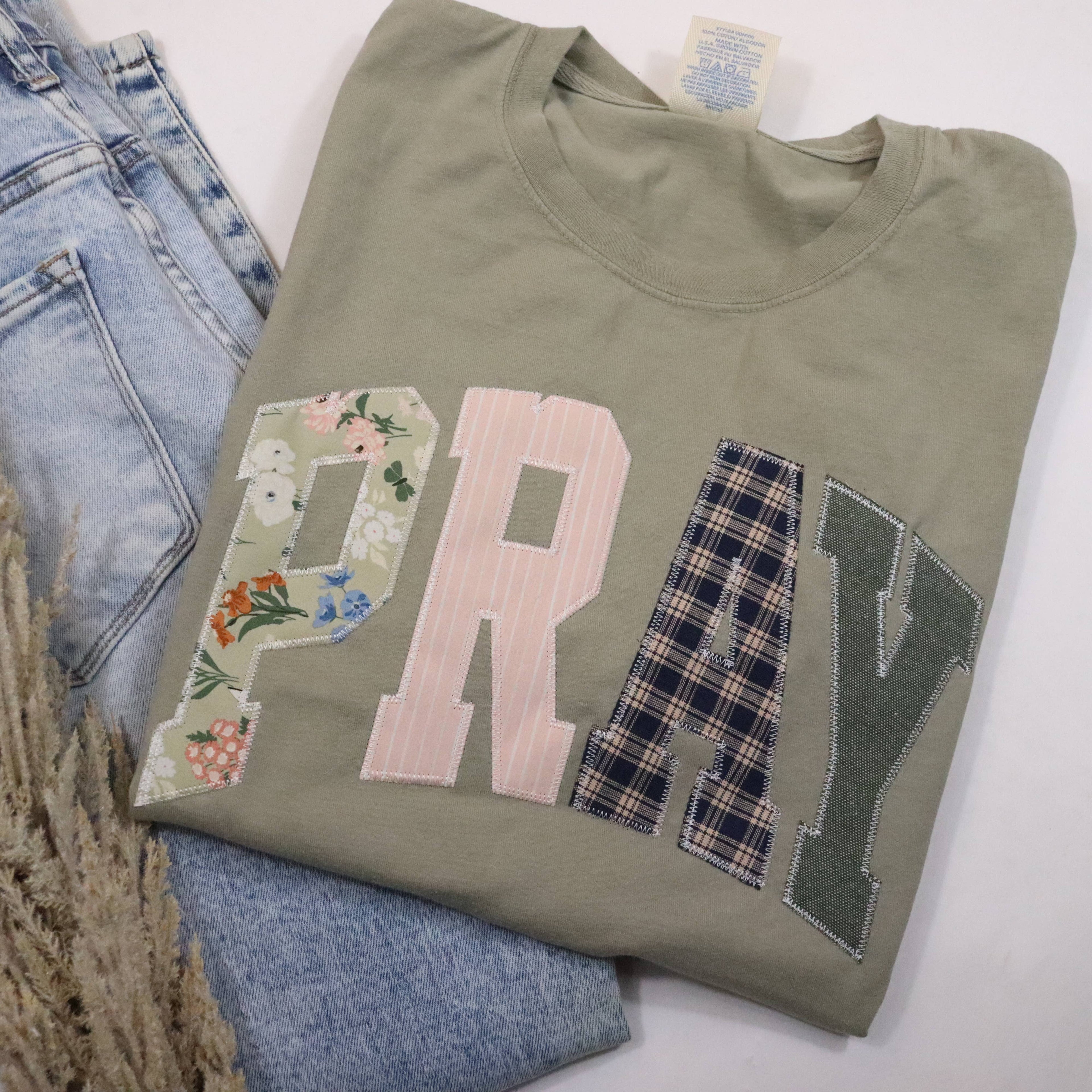 Sage Pray Christian Faith Short Sleeve T