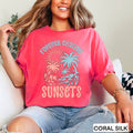Forever Chasing Sunsets Graphic Tee | Summer 2025  |  Gildan