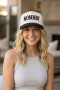 Mommin' Two Tone Mesh Snapback Hat