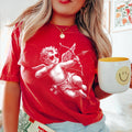 Halftone Cupid Valentine’S Day Shirt | Comfort Colors
