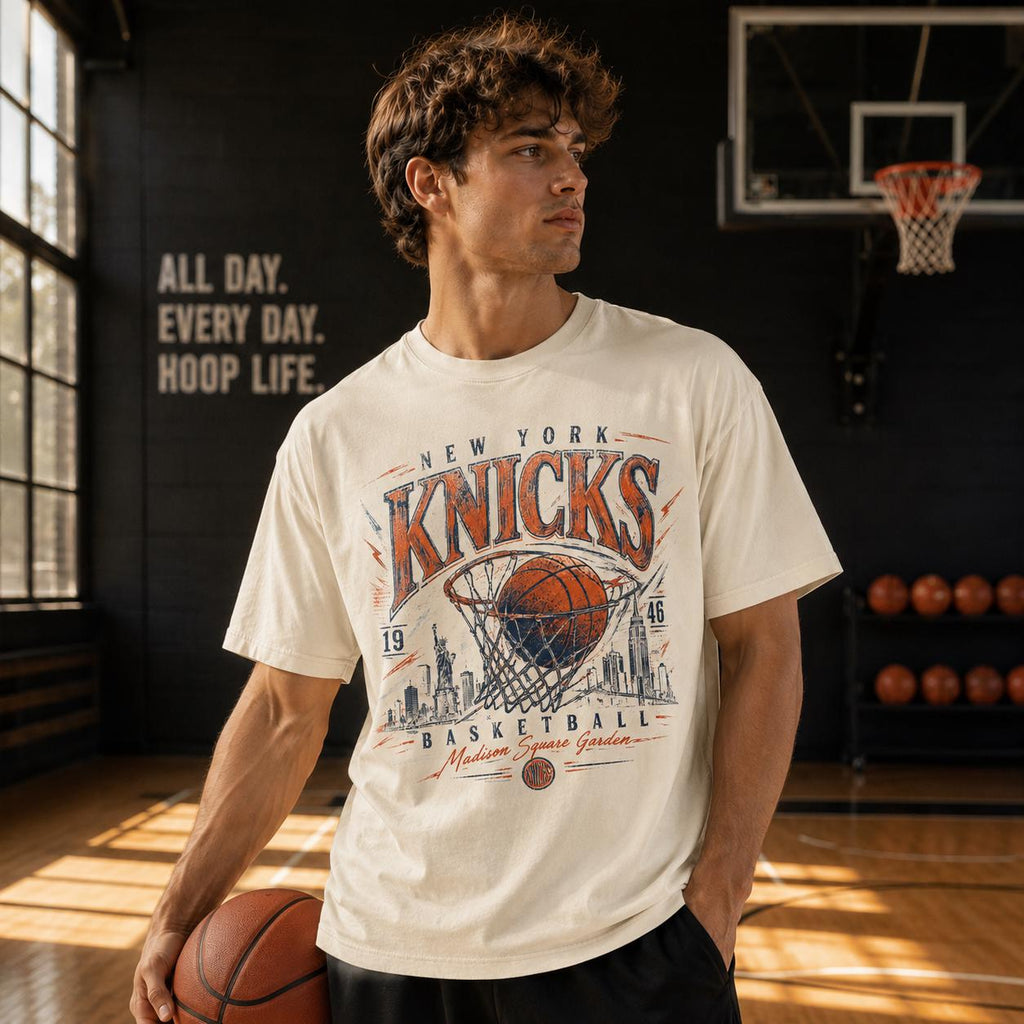 York Knicks Vintage Basketball Unisex T-shirt, Sweatshirt, Hoodie (2)