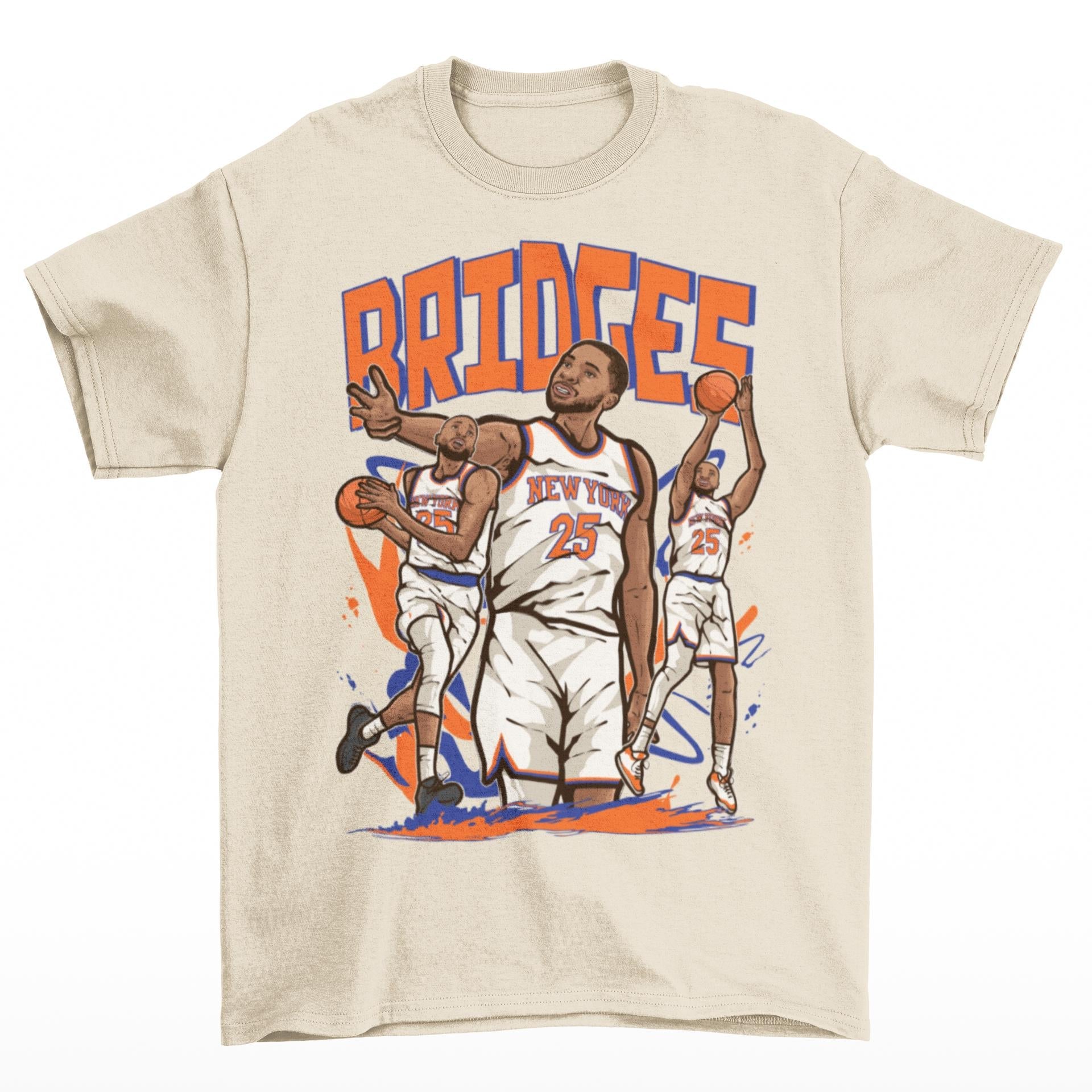 Mikal Bridges Cartoon York Basketball Unisex T-shirt, Sweatshirt, Hoodie (2)