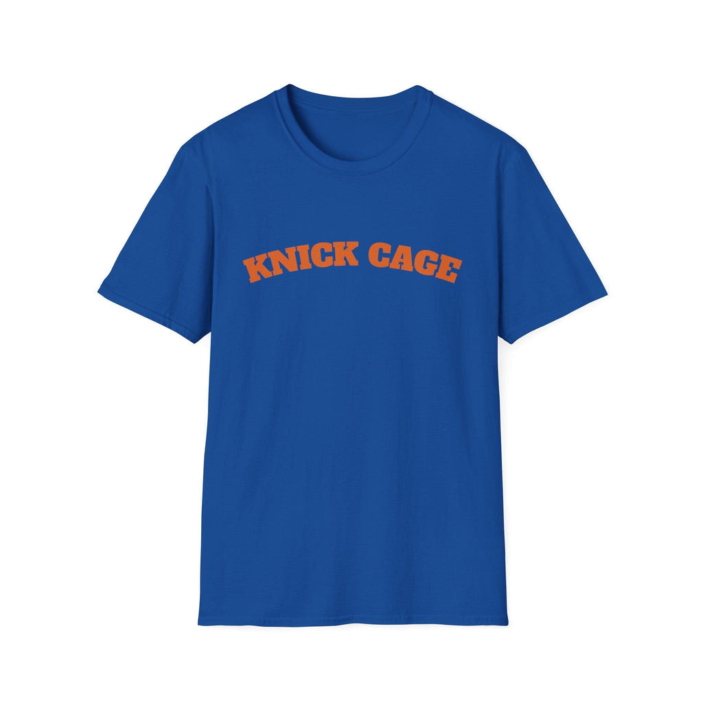 Knick Cage Oversized Fit Retro Arch Lettering Basketball Name Tee Celebrity Inspired Nba (2)