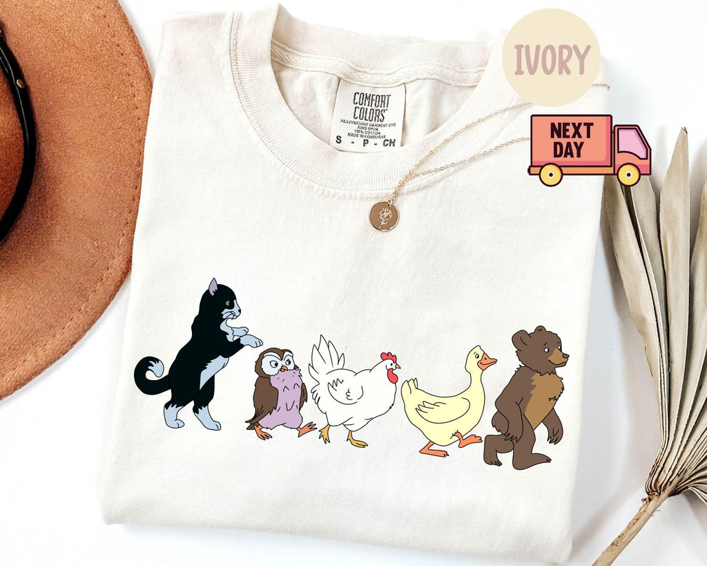 Comfort Colors Little Bear Animal Lover Animal Mom Animated Tv Show Animal (2)