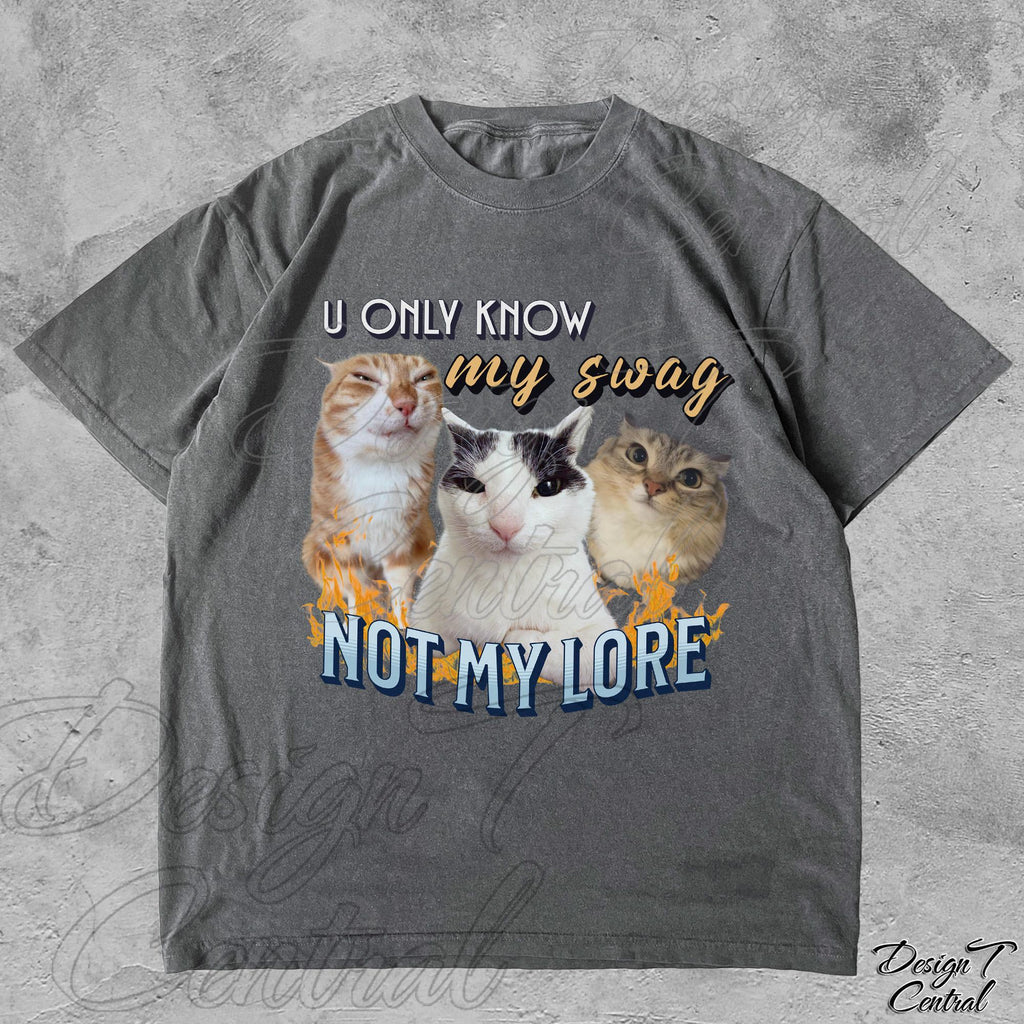 Cat Meme Y2k Retro Unisex T-shirt, Sweatshirt, Hoodie (2)