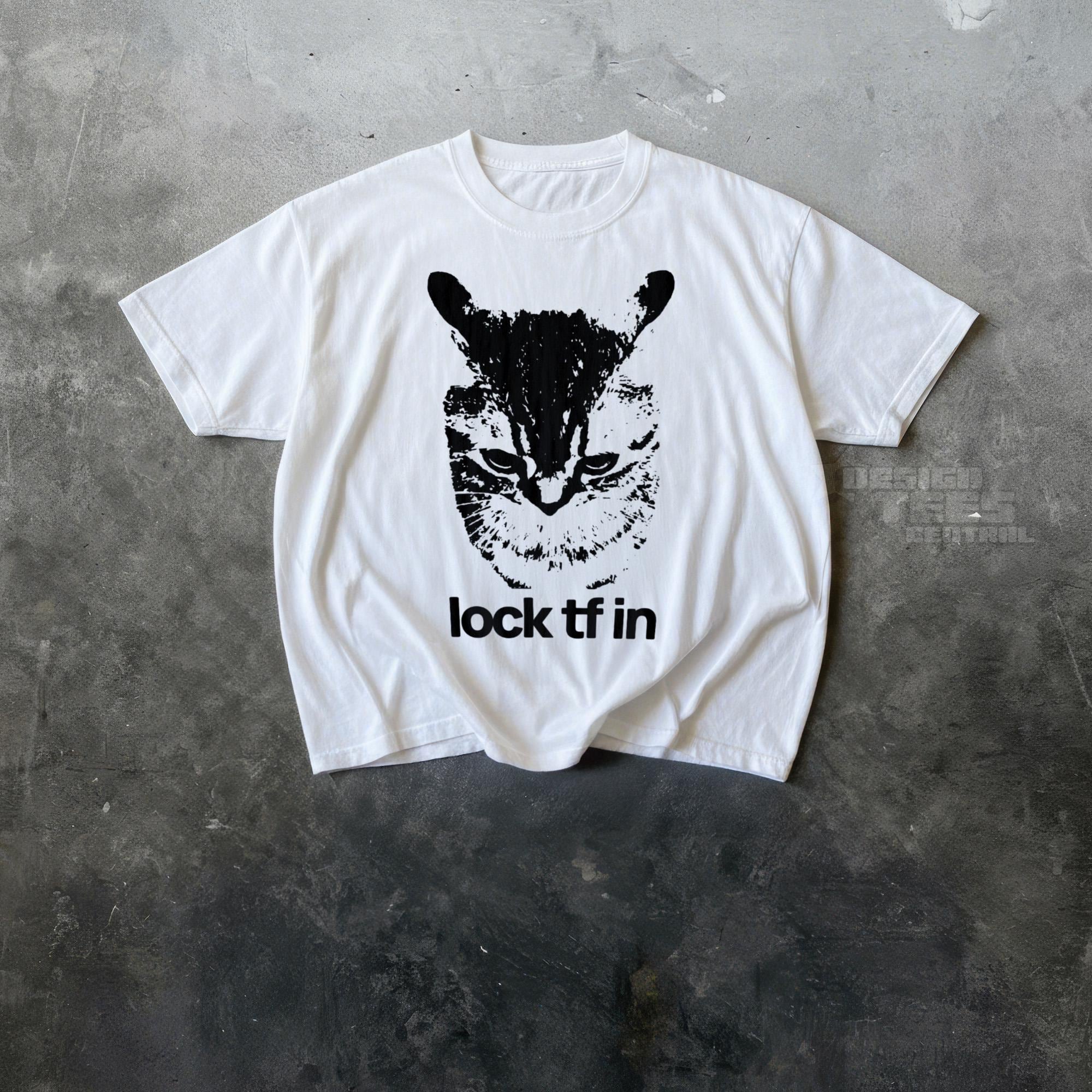 Lock Tf Cat Gen Meme Shitpost Y2k Unisex T-shirt, Sweatshirt, Hoodie (2)
