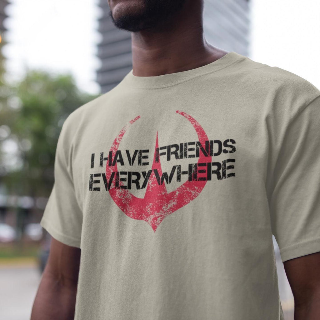 Friends Everywhere Jersey Tee Andor Inspired Short Sleeve Friends Minimalist Tee (2)