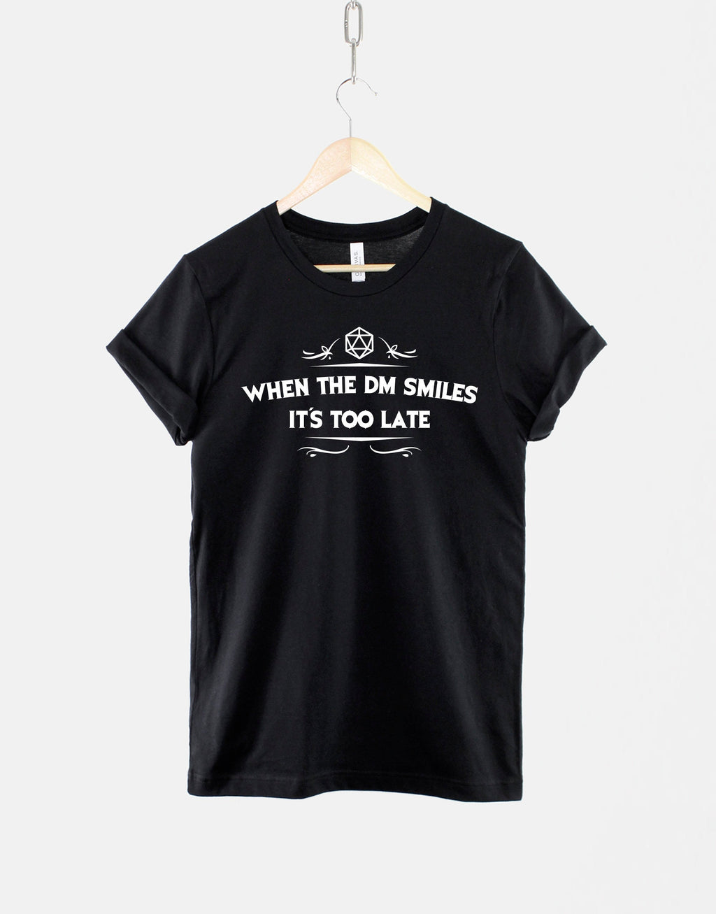 Dm Smiles Dnd Dungeons Dragons Quote Tee Dungeon Master (2)