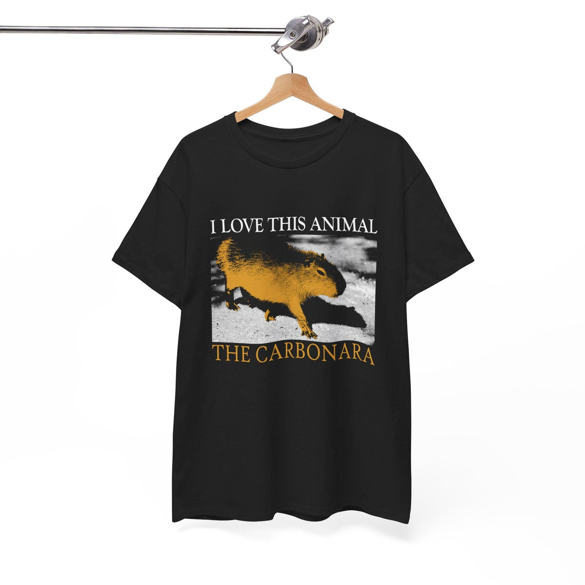 Carbonara Capybara Unisex T-shirt, Sweatshirt, Hoodie (2)