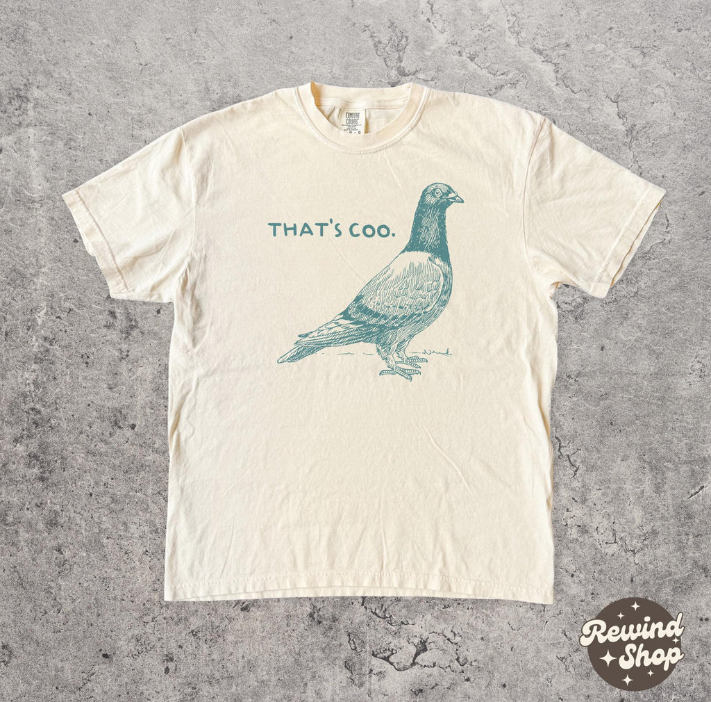 Pigeon Comfort Colors That'S Coo Bird Lover Unisex T-shirt, Sweatshirt, Hoodie (2)