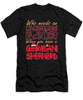 Christmas German Shepherd Who Needs An Electric Blanket When You Have A German Shepherd #1 T-Shirt