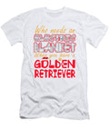 Christmas Golden Retriever Who Needs An Electric Blanket When You Have A Golden Retriever #1 T-Shirt