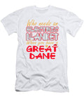 Christmas Great Dane Who Needs An Electric Blanket When You Have A Great Dane #1 T-Shirt