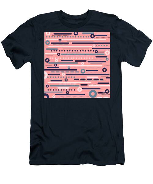 Lines Pattern Happy Style #1 T-Shirt