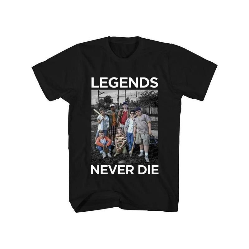 [100% Cotton] The Sandlot Shirt, Youth t Shirts Movie Poster Tshirts Characters tee Shirts Graphic, men's round neck...