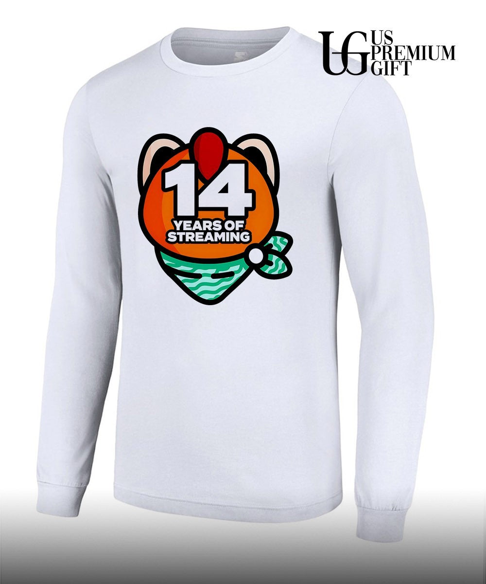 14 Years Of Streaming shirt