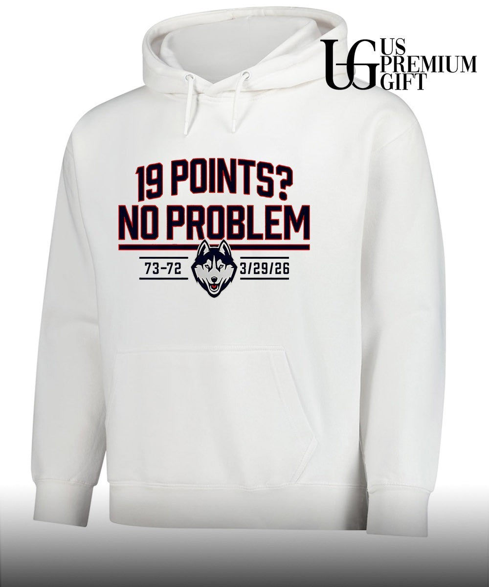 19 points no problem UConn Huskies men’s basketball shirt