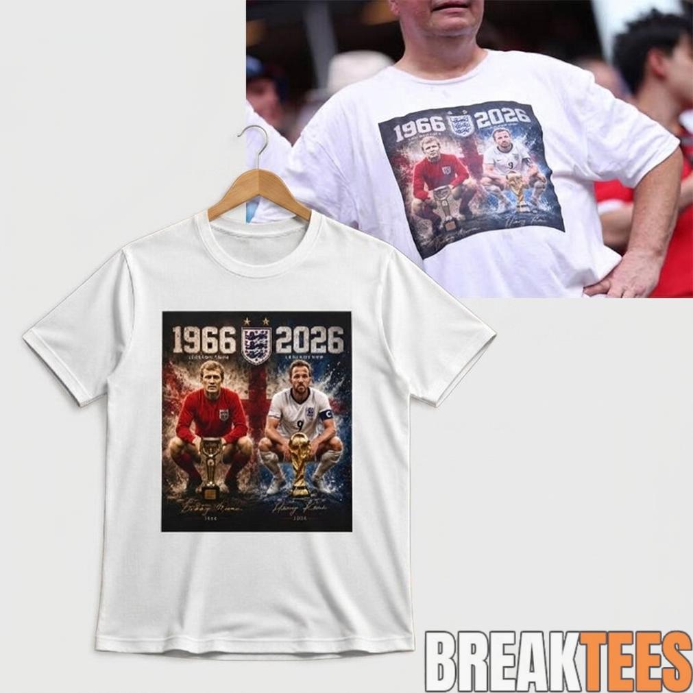 1966-2026 England World Cup Shirt Gift For Fans
