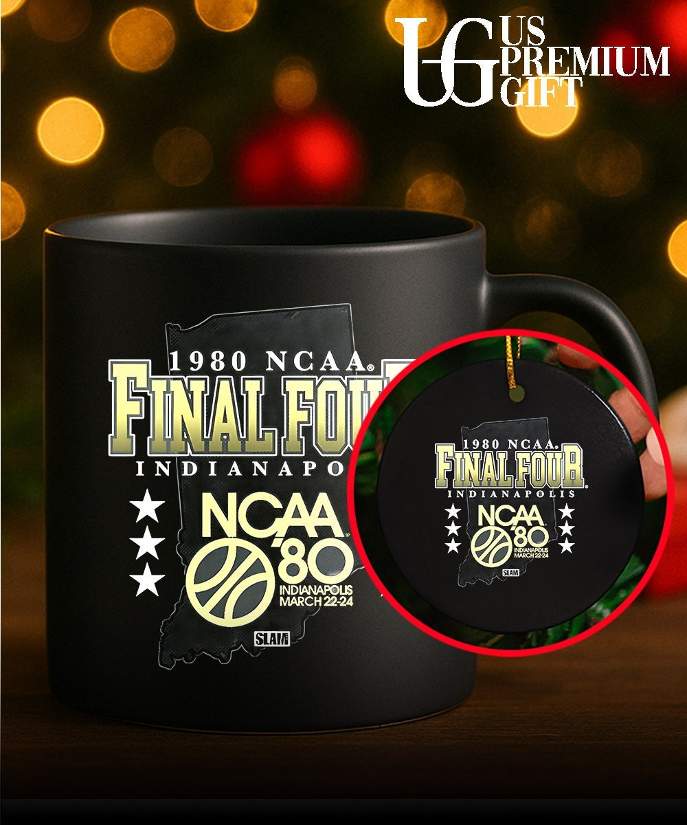 1980 NCAA Final Four Indianapolis logo shirt